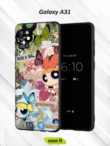 Case it Чехол на Samsung A31с принтом Суперкрошки