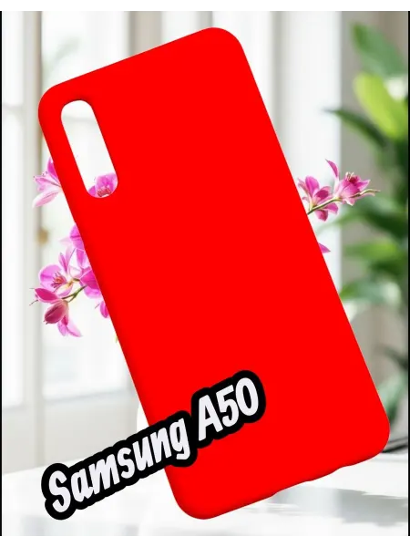 Kambar cases Чехол на Samsung A50 силиконовый soft-touch