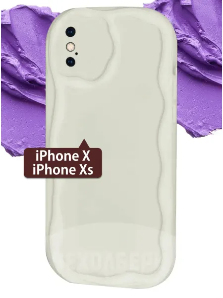 ЧЕХОЛБЕРИ Рельефный чехол на Apple iPhone X, Apple iPhone Xs