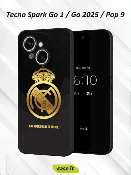 Case it Чехол на Tecno Spark Go 1 Go 2025 Pop 9 принт The Real logo