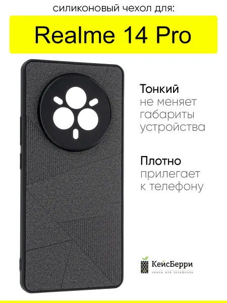 КейсБерри. Чехол для Realme 14 Pro, серия Abstraction