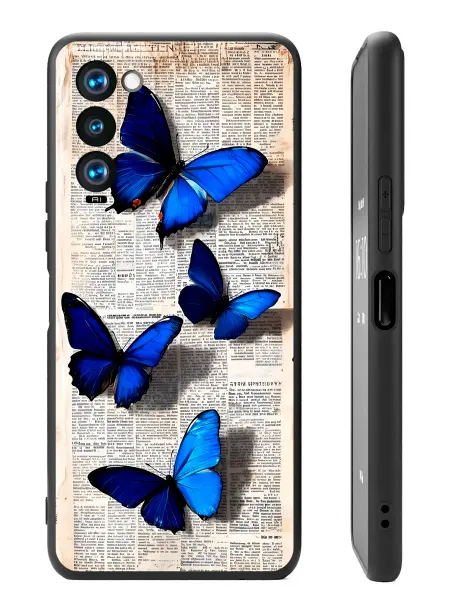 FACTORIA Чехол на Tecno Camon 18 с принтом Бабочки