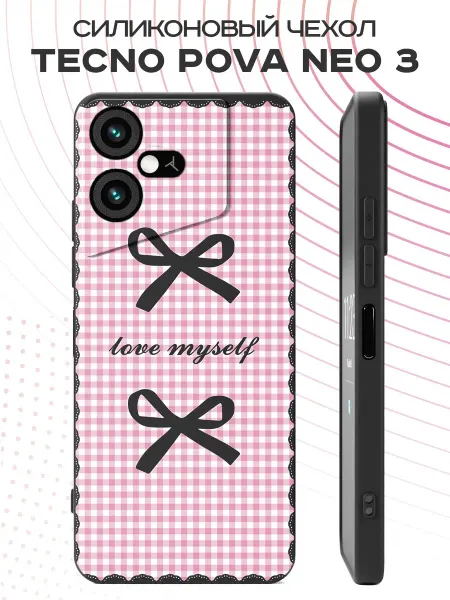 FACTORIA Чехол на Tecno Pova Neo 3 с принтом Бантики