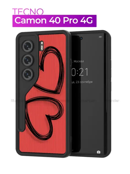 Rivender Чехол на Tecno Camon 40 Pro 4G, с принтом