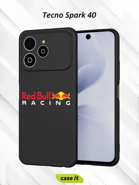 Case it Чехол на Tecno Spark 40с принтом Red Bull