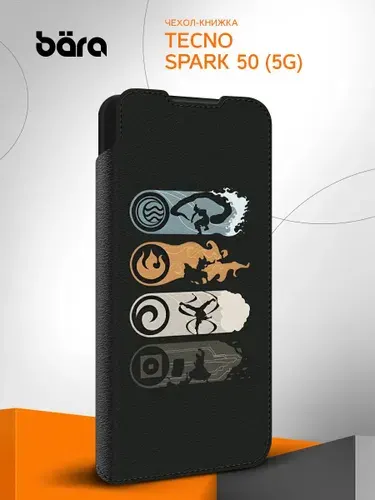 Чехол на Tecno Spark 50 (5G) / Техно Спарк 50 (5Г) с картинкой Эмблемы Аватар