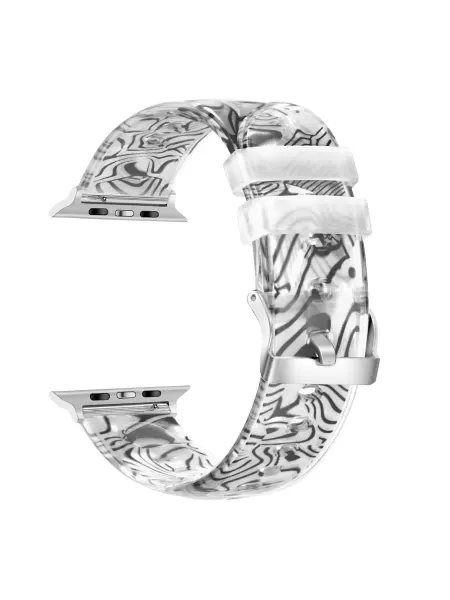 CAWEON Ремешок для Apple Watch 40 41 42 мм DSJ-77-38-ZBBk