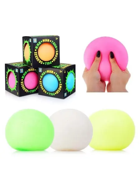 1TOY Игрушка-антистресс Крутой замес, шар, 10 см Т21469