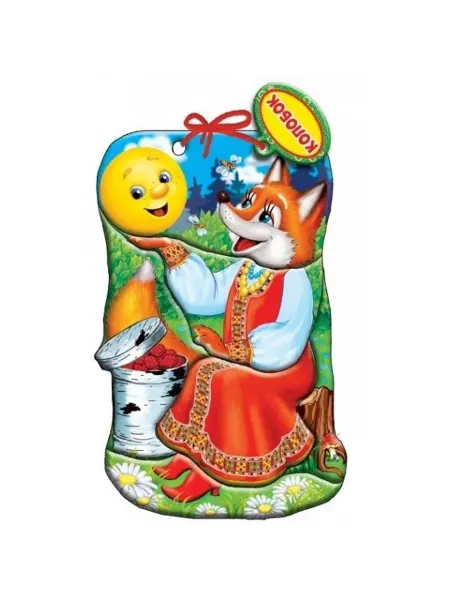 Умка Колобок Книжка на шнурке