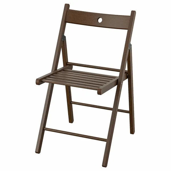 IKEA FROSVI Складной стул коричневый (40534326)
