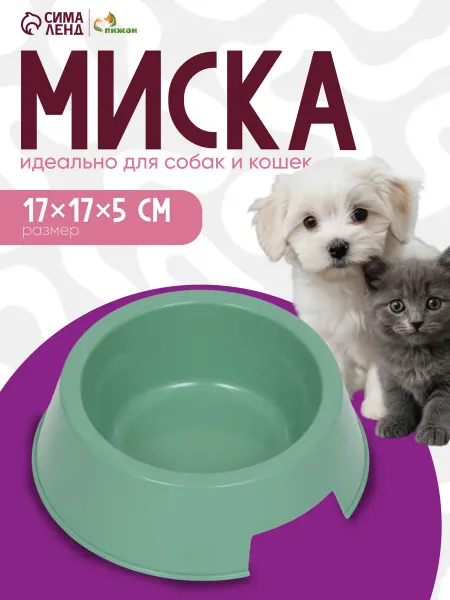 Пижон Миска для кошки