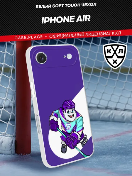 Case Place Чехол на iPhone Air хоккей белый