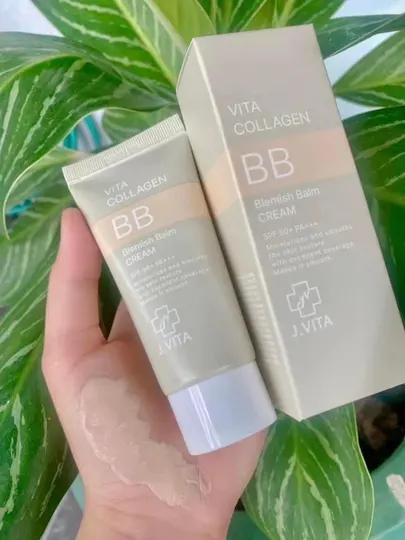 Тональный J. Vita Collagen BB Крем Тоналка, Солнцезащитный и Коллагеновый, 50 г