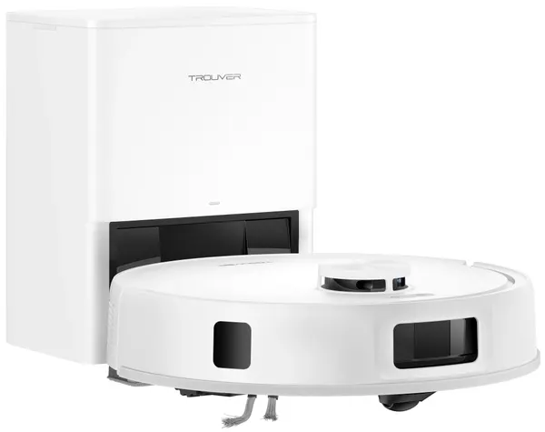 Робот-пылесос Trouver E20s, 50 Вт, белый, с фильтром тонкой очистки