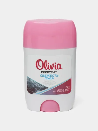 Дезодорант-антиперспирант стик Olivia EVERYDAY "Свежесть льда", 50 г