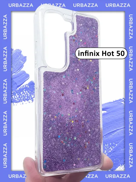 URBAZZA Чехол переливашка на Infinix Hot 50
