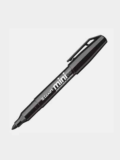 Маркер перманентный Mini 50 Luxor чер в пачке 2 штук
