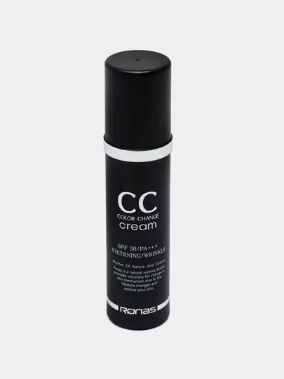 Ronas CC крем SPF 50, солнцезащитный для лица, выравнивающий тон кожи, корейская косметика