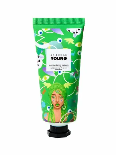 Крем для лица Young SelfieLab, увлажняющий, 50 г