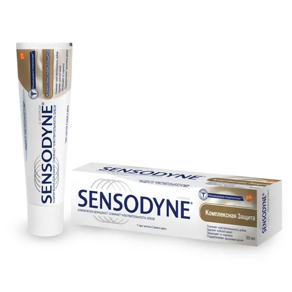 Sensodyne Зубная паста Комплексная защита 75 мл 2 шт