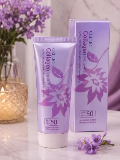 Солнцезащитный крем Cellio Waterproof Daily Sun Cream, SPF 50+, PA+++