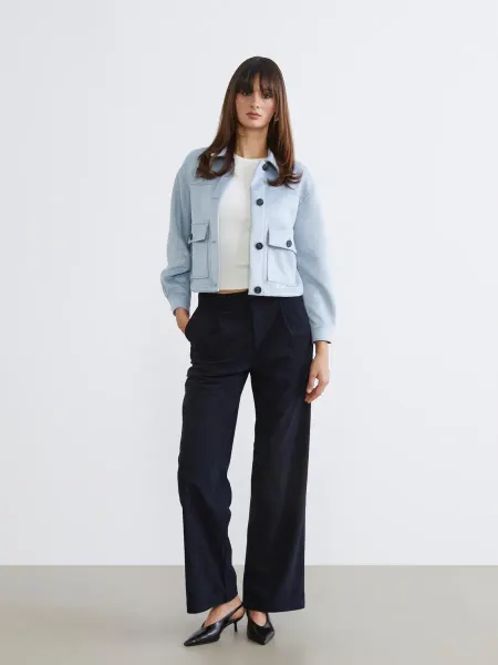 LC Waikiki Женские брюки loose fit из вельвета