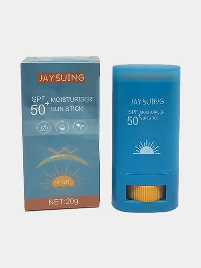 Солнцезащитный крем стик для тела и лица, устойчивый к воде SPF 50+, с коллагеном
