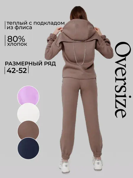 PRIMARY fashion Теплый костюм спортивный флисовый