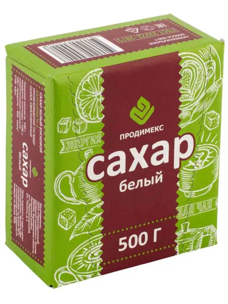 Сахар кусковой Продимекс белый, 500г