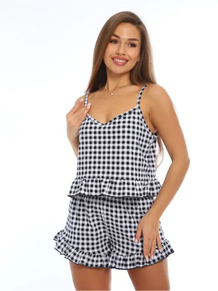 БАБОНЬКИ SHOP Топ с рюшами