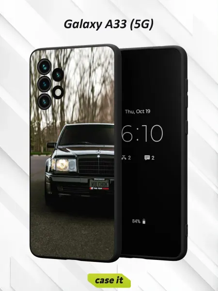 Case it Чехол на Samsung A33 5G с принтом Mercedes-Benz 500 E