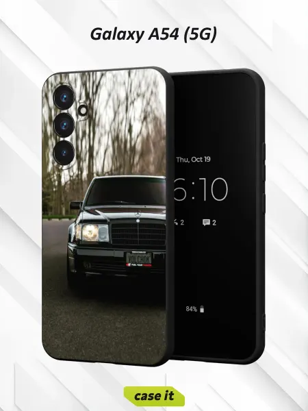Case it Чехол на Samsung A54 5G с принтом Mercedes-Benz 500 E