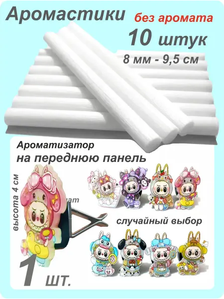Ароматизатор в машину на панель Лабубу Labubu