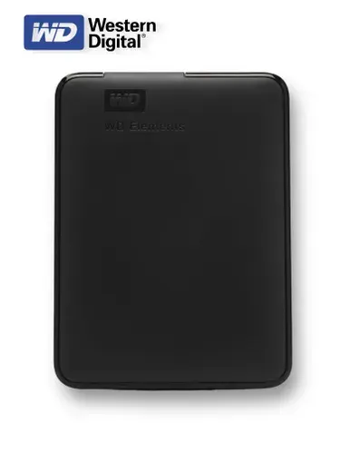 Western Digital 500 ГБ Внешний жесткий диск Elements (72063), Пластик, черный