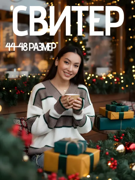 R.A.M.O.Z.Y.A свитер вязаный в полоску с v-образным вырезом весенний