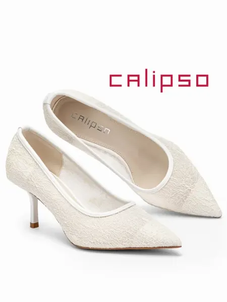 Calipso Туфли белые женские