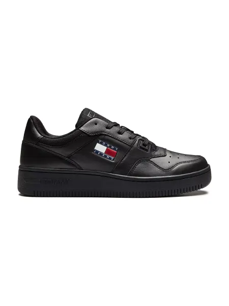 TOMMY JEANS Кеды RETRO LEATHER BASKET