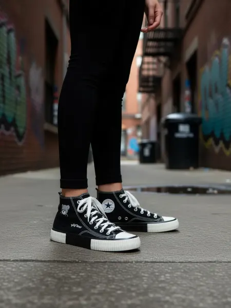 CONVERSE / кеды Кеды высокие текстильные