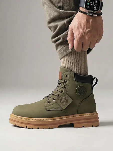 MEDIBUT Демисезонные ботинки timberland высокие
