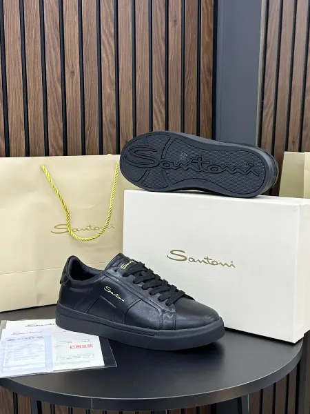 Tunuba Кеды кожаные Santoni