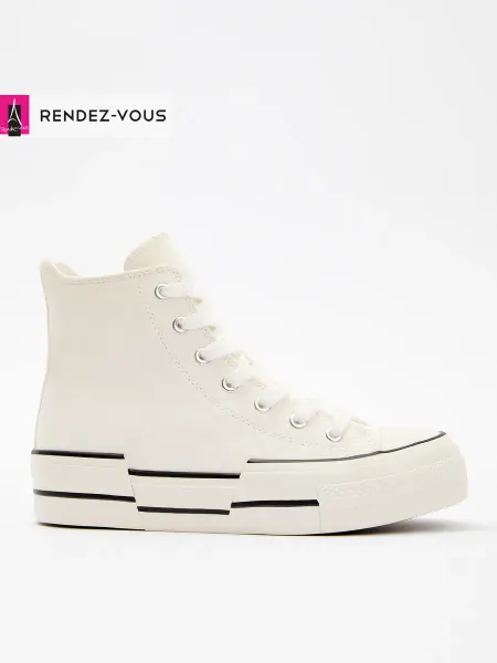 Tendance Женские высокие кеды из денима