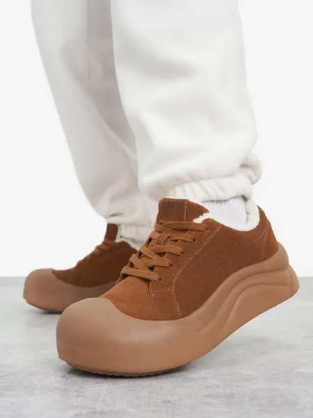 Termit Кеды утепленные женские кожаные подошва эва