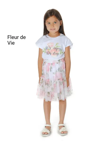 Fleur de Vie Костюм нарядный с юбкой детский