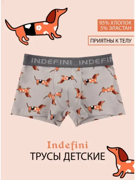 INDEFINI Трусы боксеры с принтом