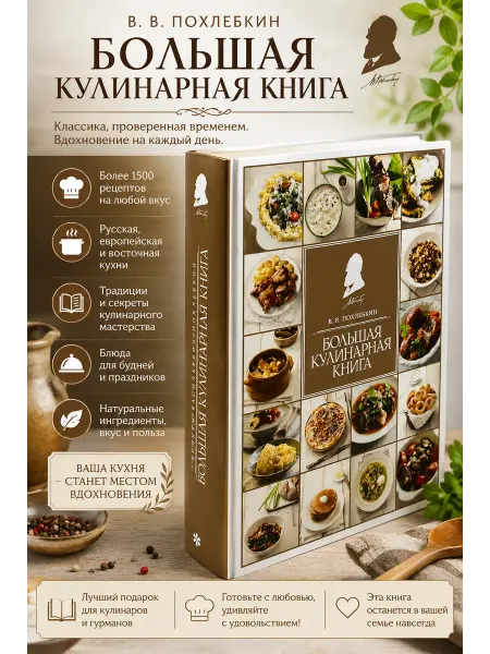 ХлебСоль (Эксмо) Большая кулинарная книга