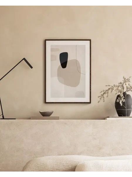 Onllyart Постер 50x70 графические нейтральные цвета №3