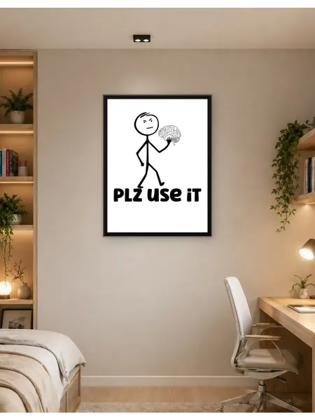Postersbase Постер на стену Активируйте свой разум 50x70