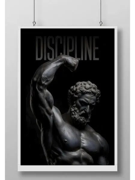 Постер Плакат Правила Спортсмена Дисциплина (Discipline)
