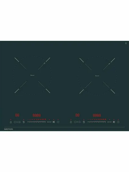 Meferi Индукционная варочная панель MIH602BK POWER, 60 см