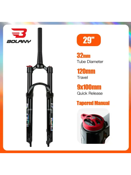 Нет бренда Вилка велосипедная BOLANY 29" Tapered Manual